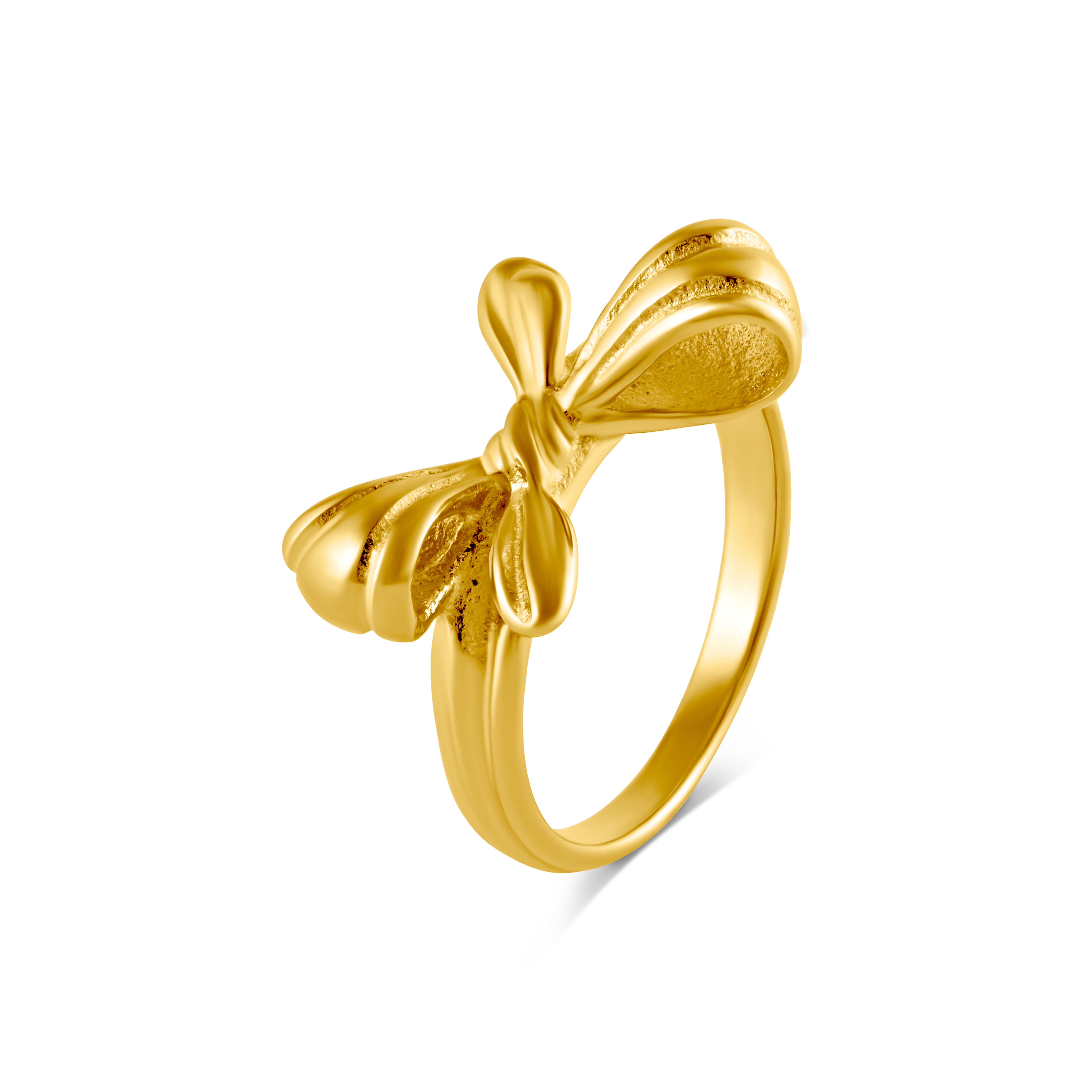 Golden Bow Ring